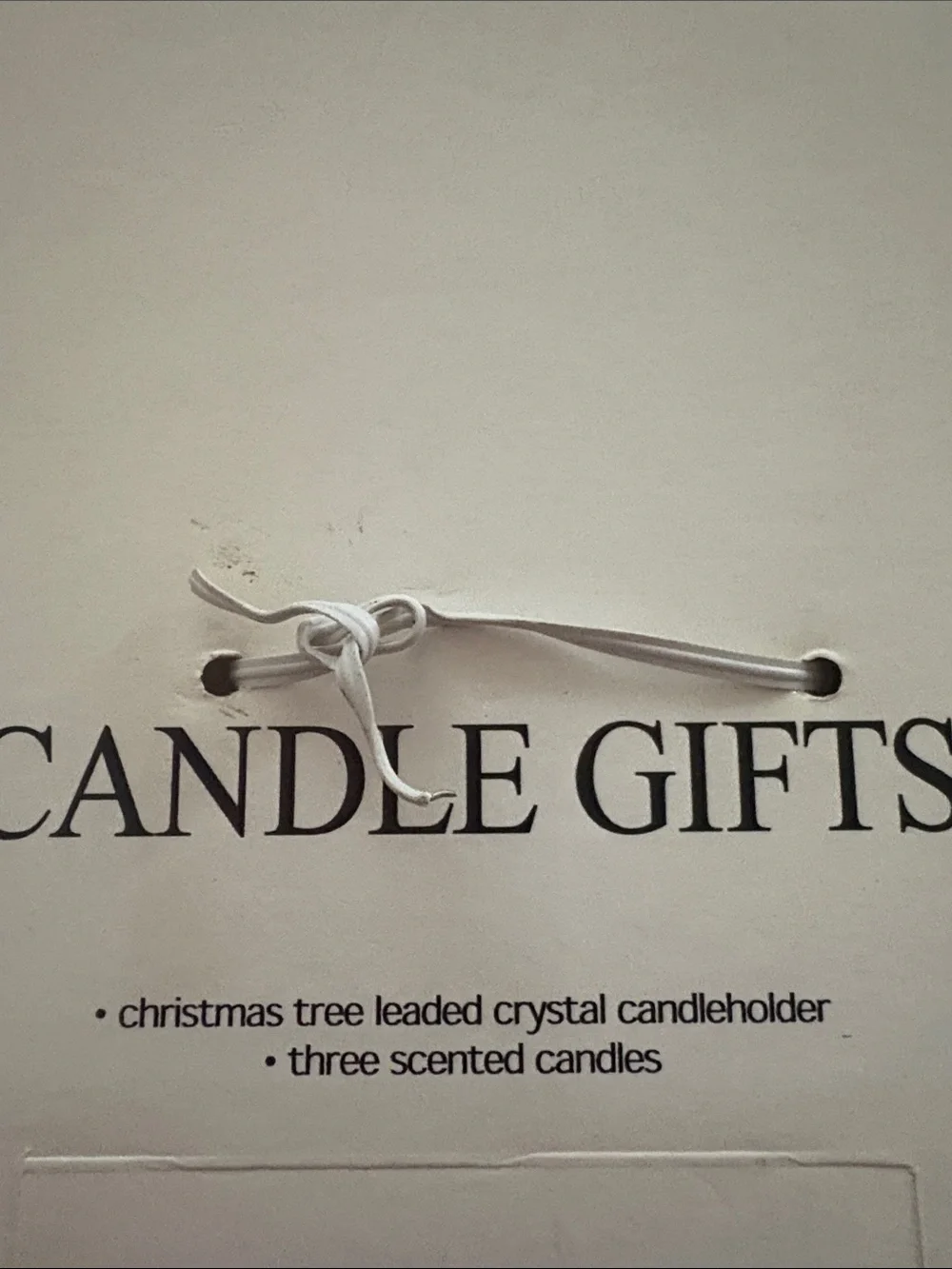 Target mini-Seasonal candle gifts 3 pc